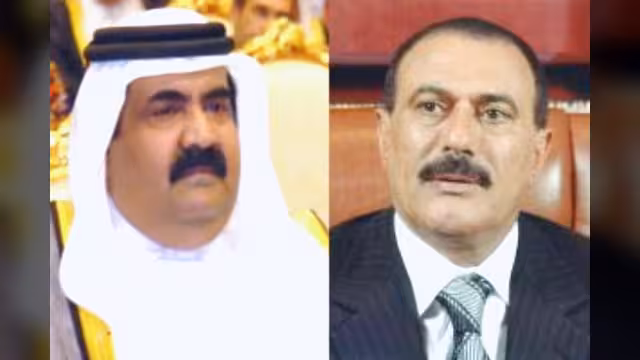 رسالة خطية من الرئيس اليمني إلى أمير قطر