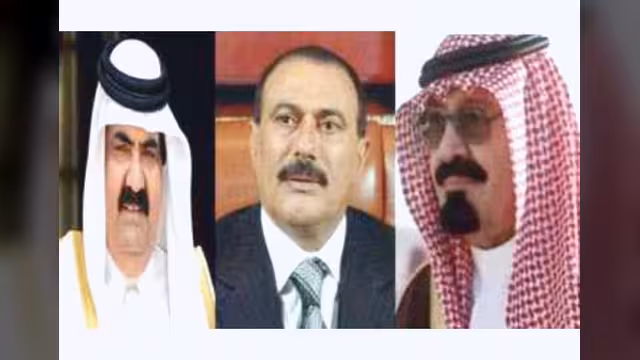 الرئيس اليمني يتسلم رسالة من أمير قطر ثم يجري اتصالا بخادم الحرمين