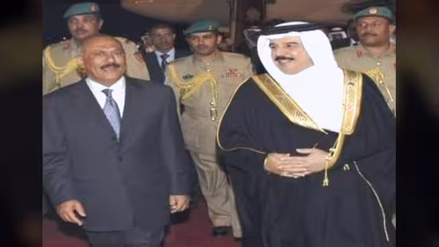 صالح وخليفة يترأسان قمة يمنية بحرينية في المنامة