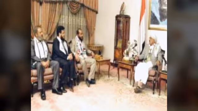 الرئيس يستقبل النواب اليمنيين المشاركين ضمن قافلة الحرية