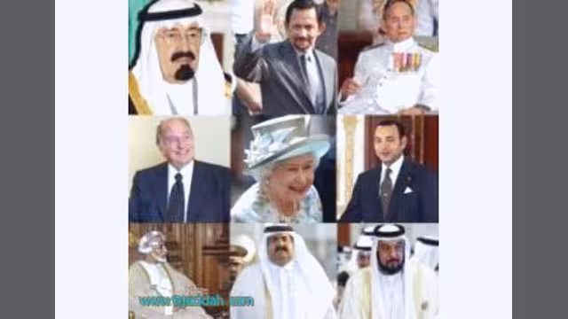 العاهل السعودي ثالث أغنياء الملوك وحاكم دبي يتراجع