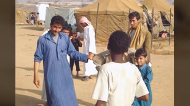 مخيمات اللاجئين والنازحين داخلياً في اليمن- حقائق وأرقام