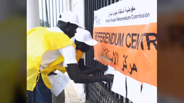 السودان : مفوضية الاستفتاء تسلمت بطاقات الاقتراع