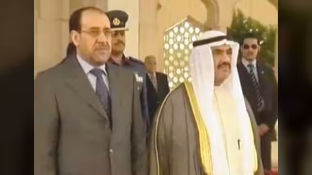 رئيس الوزراء الكويتي يصل بغداد بعد 20 عاماً