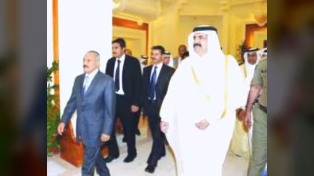 صالح يشتكي قناة الجزيرة  إلى امير قطر لتأجيجها الخلافات