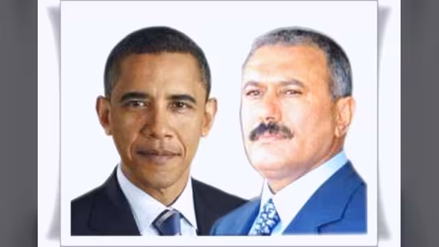 اوباما يشيد بمبادرة الرئيس صالح في اتصال هاتفي