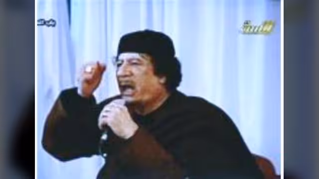 القذافي يتوعد الدول الغربية والعربية