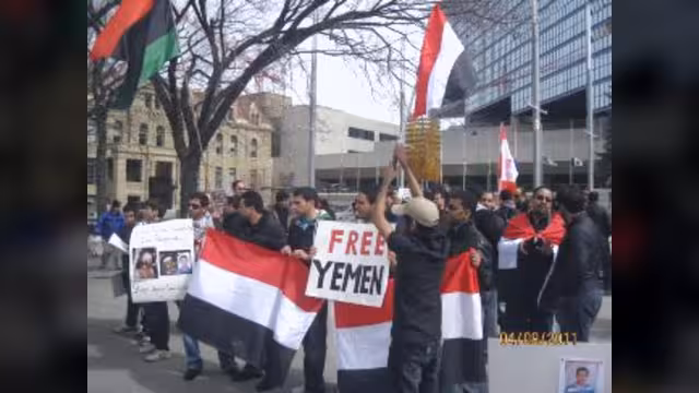 تظاهرات في كندا تضامنا مع المعتصمين في اليمن وتنديدا بالقمع