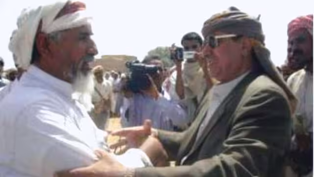الشيخ الشبواني يؤكد السماح باصلاح انبوب النفط في مأرب للحد من ازمة المحروقات