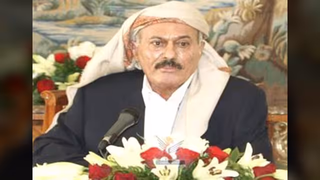 نص خطاب الرئيس الموجه من الرياض لمؤتمر قبلي حُشد لمناصرته في الصالة الرياضية بصنعاء