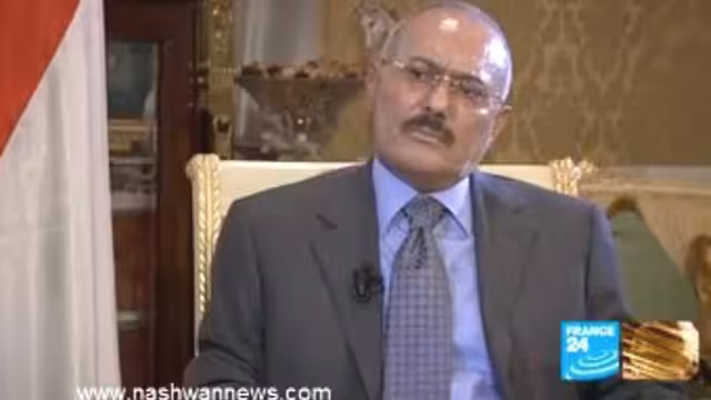 فيديو - مقابلة الرئيس علي عبدالله صالح مع قناة فرانس 24