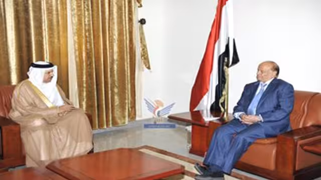 الزياني يؤكد ل هادي دعم مجلس التعاون لليمن