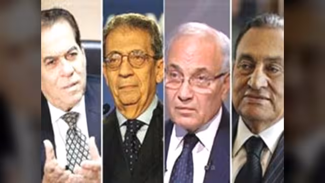 مبارك وشفيق وموسى يواجهون تهمة الخيانة العظمى