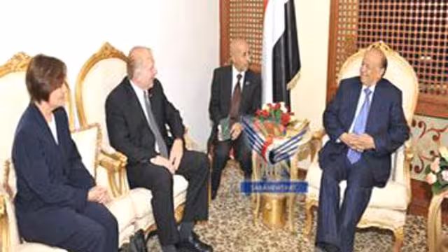 رئيس الجمهورية يستقبل وفداً من الكونجرس الأمريكي