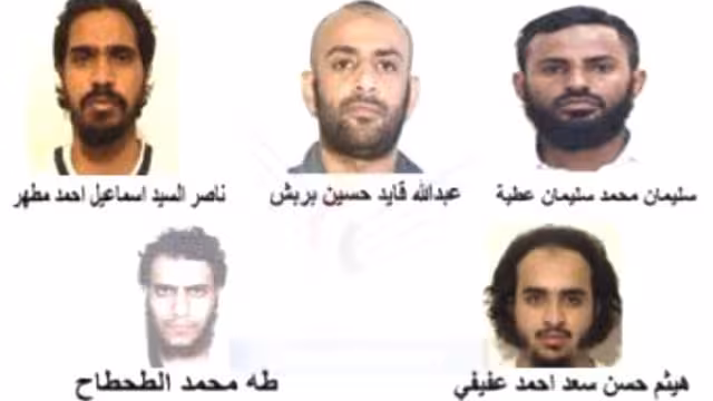 فرار خمسة من عناصر القاعدة من سجن الأمن السياسي بالحديدة (الأسماء والصور)