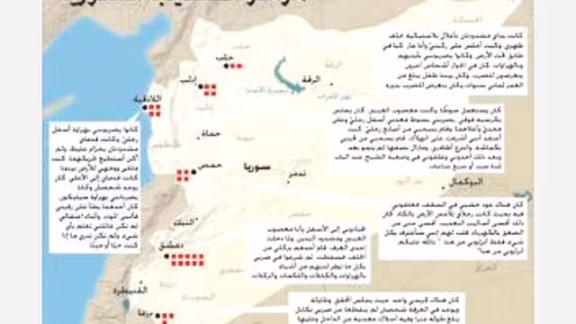 هيومن رايتس تكشف عن مراكز التعذيب في سوريا وتنشر تفاصيل وأسماء