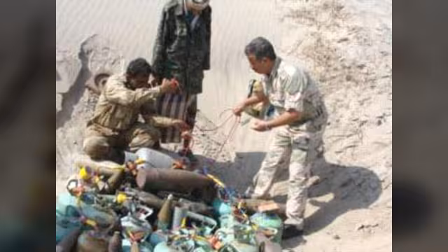 تفجير 1518 لغماً وقذيفة من مخلفات القاعدة في أبين