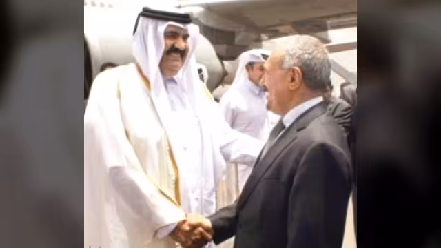 صالح يهاجم قطر في ذكرى استقلالها