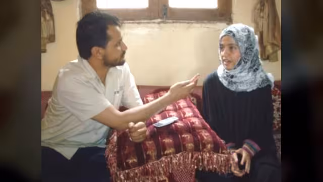 حوار مع االطالبة ريم الأولى بالثانوية العامة في اليمن
