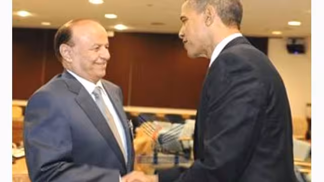 الرئيس هادي يلتقي أوباما وعدد من المسؤولين الأمريكيين في نيويورك