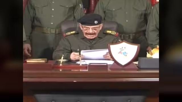 عزة الدوري يفجر قنبلة ويظهر في تسجيل مصور ويؤكد: المالكي يقسم العراق من أجل مشروع إيراني
