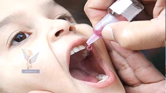 حملة لتحصين 4 مليون طفل ضد مرض شلل الاطفال