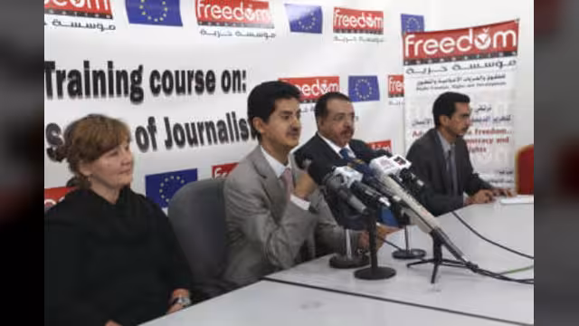 مؤسسة حرية تختتم دورة السلامة المهنية لنحو 25 صحافيا بالشراكة مع بعثة الاتحاد الأوربي