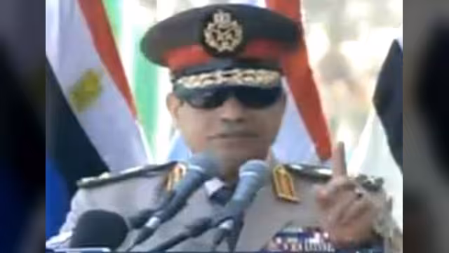 السيسي يدعو مناصري الانقلاب لتفويضه بقتل المتظاهرين المؤيدين لمرسي