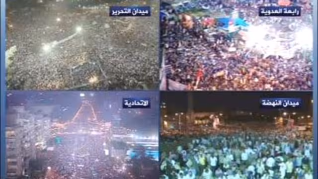جوجل تنفي قياس أعداد متظاهري مصر