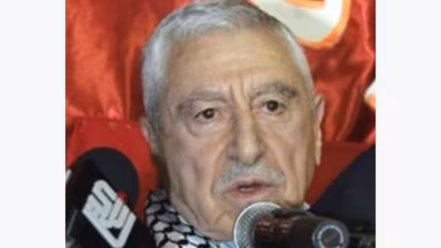 نايف حواتمة يدعو اليمن والكويت للضغط على أطراف الانقسام الفلسطيني