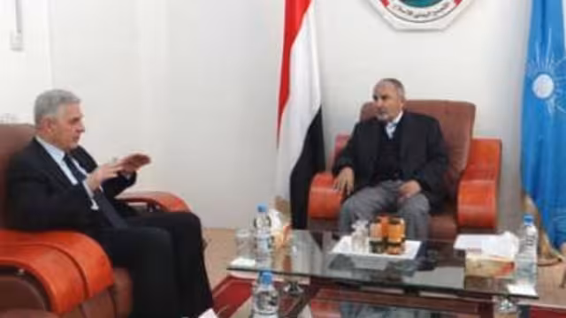 السفير الروسي بصنعاء يلتقي اليدومي ويؤكد موقف بلاده الداعم لليمن ووحدته