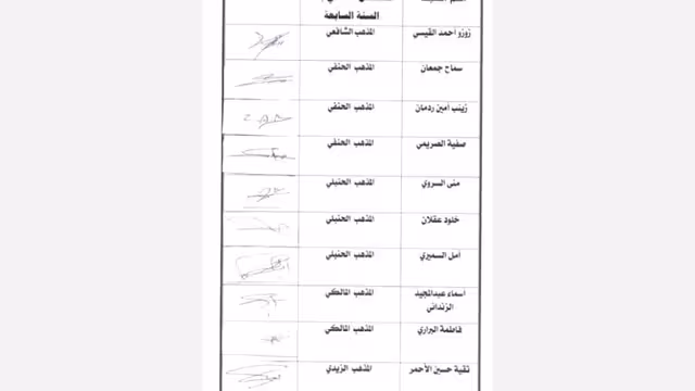 عشر فقيهات يمنيات: ما فعلته هدى ينافي الدين والعرف (بيان وتوقيعات)