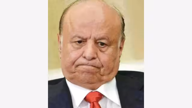 أحد أقارب الرئيس هادي ضمن شهداء الاعتداء على مستشفى العرضي (صورة للرئيس غاضبا)