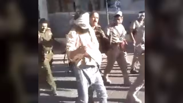 فيديو.. لحظة إلقاء القبض على أحد الإرهابيين في وزارة الدفاع