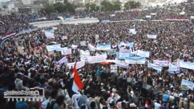 إب: مهرجان جماهيري حاشد احتفاءً بذكرى ثورة فبراير ودعماً لنزع سلاح المليشيات