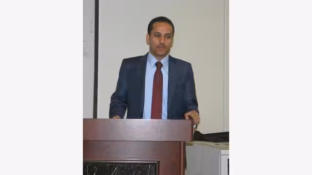 الماجستير للباحث اليمني عبدالكريم الرزّاقي في علم وظائف الأعضاء من جامعة الملك سعود