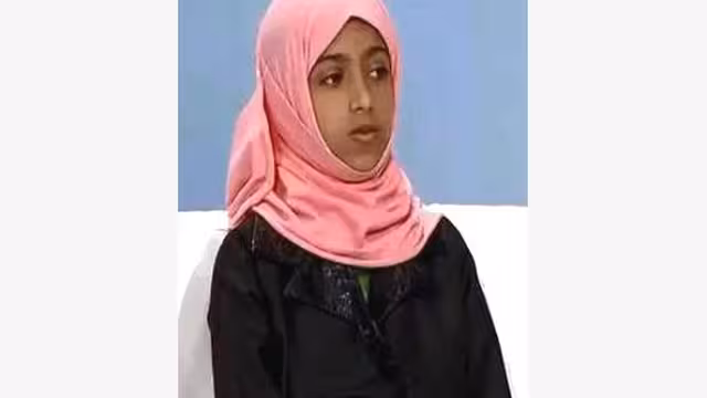 الطفلة رحمة القباطي تحقق الفوز الأول لليمن على مستوى العالم العربي والاسلامي(فيديو)