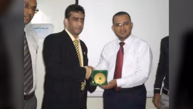 المدرب الشرجبى يحصد الوسام الذهبي ودرع الصدارة لداتك الدولية
