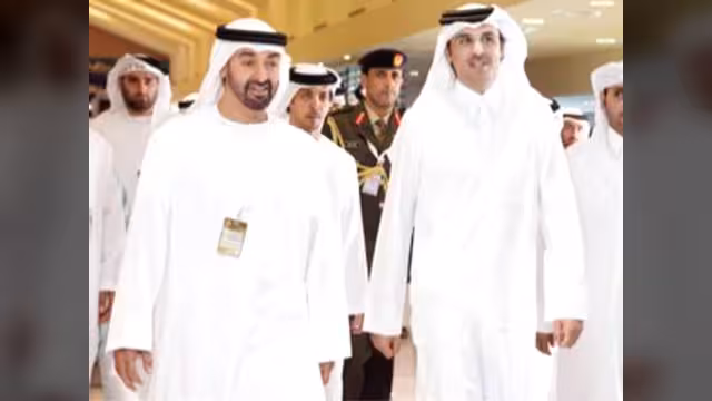 محمد بن زايد في الدوحة: تعزيز المسيرة الخليجية المشتركة
