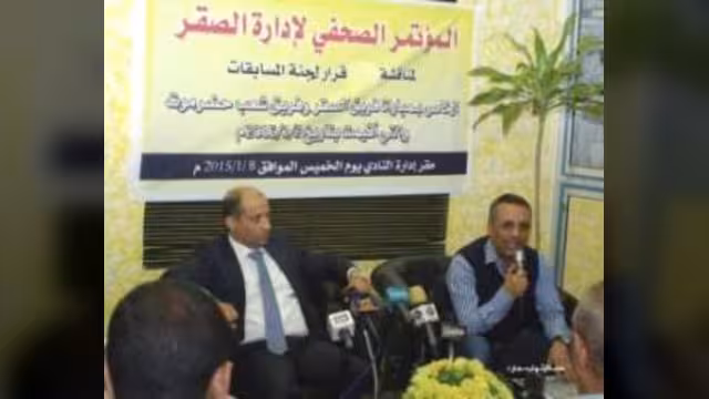 صقر تعز يرفض نتيجة مباراته مع شعب حضرموت ويطالب بإعادة المباراة
