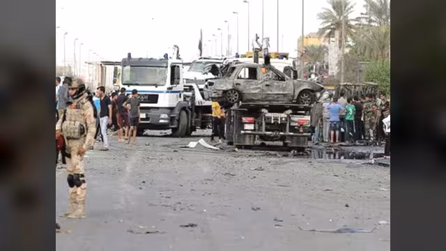 14 قتيلا وأكثر من 50 جريحا في سلسلة تفجيرات ببغداد