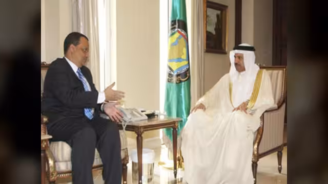 الزياني يبحث مع ولد الشيخ أحمد انهاء ازمة اليمن