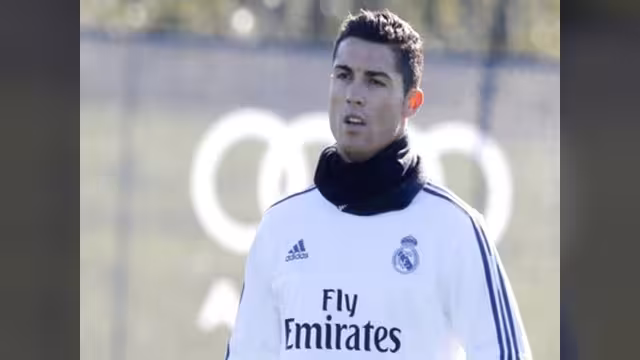 بالفيديو.. رونالدو يسجل هدف رابونا رائع خلال تدريبات ريال مدريد