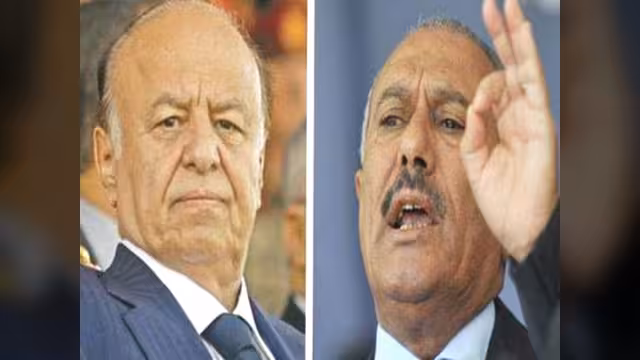 صالح يطالب بمحاكمة الرئيس هادي بتهمة الخيانة