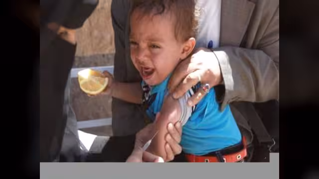 أطفال اليمن بلا لقاحات