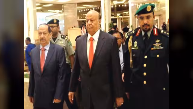 هادي يبحث في الدوحة آخر التطورات باليمن