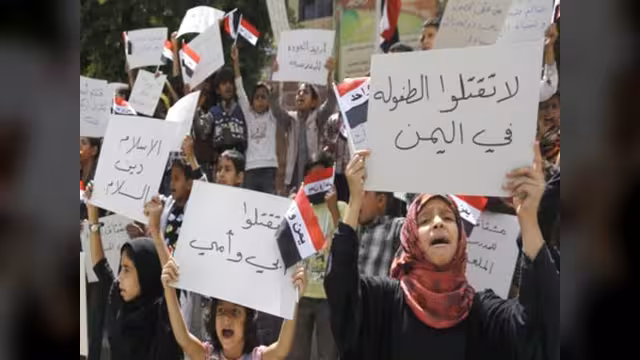 اليونيسيف: مقتل أكثر من 500 طفل خلال ستة أشهر في اليمن