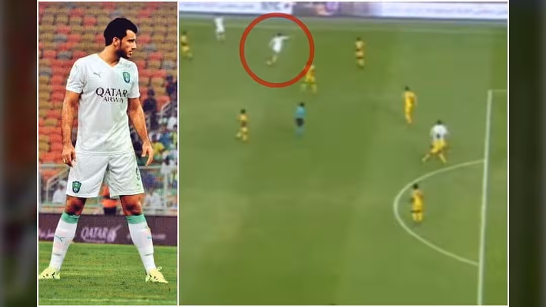 بالفيديو.. هدف صاروخي على طريقة رونالدو من السومة