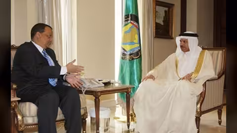 الزياني يلتقي المبعوث الأممي إلى اليمن