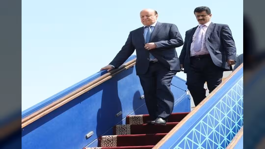 هادي يصل الرياض قادما من تركيا